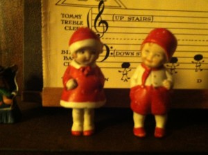 Prudy about to smack Oscar